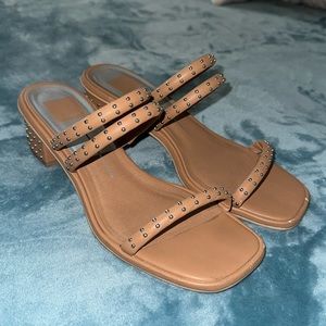 Lightly used ‘dolce vita’ beaded short heels. Size 8.